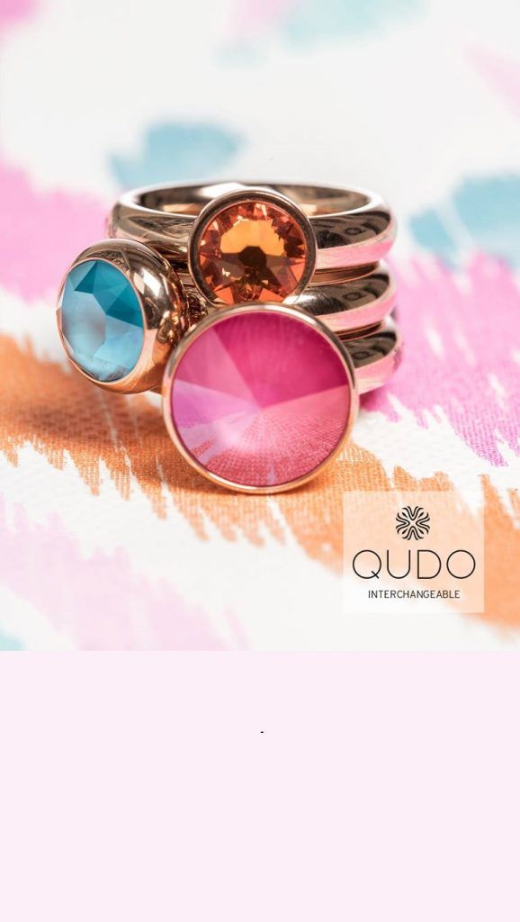 Joyas acero intercambiables Qudo