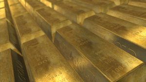 Lingotes de oro de 999.9 mls