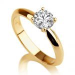 Sortija de oro de 14k