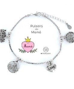 Pulsera de plata de mamá