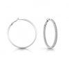 Aros Guess UBE28094 fabricados en acero inoxidable.