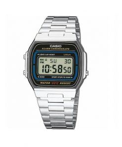 Reloj digital cronógrafo para mujer CASIO A164WA-1VES
