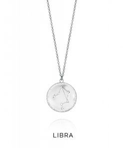 Collar con Horóscopo plata LIBRA Viceroy Jewels 61014C000-38L