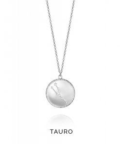Collar de plata con horóscopo plata TAURO Viceroy Jewels 61014C000-38T