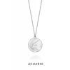 Collar de plata con horóscopo plata acuario Viceroy Jewels 61014C000-38A