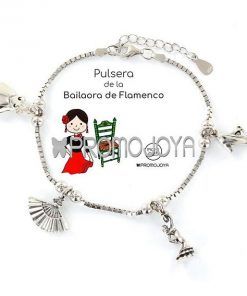Pulsera de la bailaora flamenca