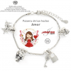 Pulsera de plata ERES LO MÁS Hada del Amor