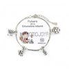 Pulsera de la educadora infantil en plata