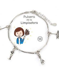 Pulsera de plata de la Limpiadora